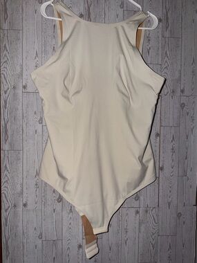 Women's Cream Shapewear Bodysuit - Smooth Control Made by Pinsy